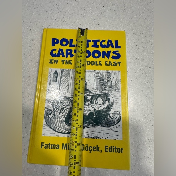 Fatma Muge Gocek Political Cartoons in the Middle East: Non-Fiction Hardcover - Picture 10 of 15